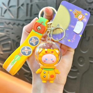 Astronaut keychain classmates graduation season small gift bag pendant cute cartoon keychain accessories