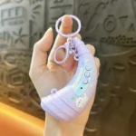 Recording Assembly Horn Keychain, cute voice recording mini horn stress relief bag pendant