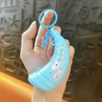 Recording Assembly Horn Keychain, cute voice recording mini horn stress relief bag pendant