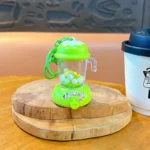 Mini Strawberry Juicer Shaking Bead Keychain, cute simulation juicer shaking bead portable bag charm