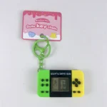 Mini Tetris Game Console Keychain, retro handheld portable game bag charm for wholesale