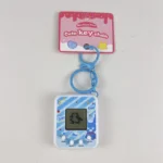 Mini Retro Game Console Keychain, portable electronic pet raising game charm bag pendant