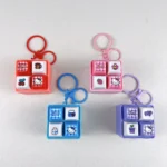 Hello Kitty 4-Key Sound Fidget Keychain, Cute Stress Relief Toy Gift - 图片 6