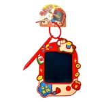Year of the Horse Medium Doodle Board Keychain - Cute Kids' Toy & Backpack Pendant, Auspicious Chinese New Year Gift for Party Favors & Stocking Stuffers