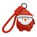 Christmas Mini Coin Purse Gift – Reindeer/Santa Keychain Bag (Festive Carry-On)