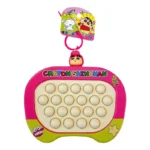 Crayon Shin-Chan Pop It Fidget Keychain | Official Licensed Stress Relief Bag Charm