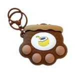 Cartoon Cute Panda Squeeze-And-Play Paw-Shaped Creative-Style Keychain