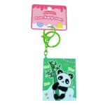 Cute Plush Character Keychain With Hidden Mirror | Kawaii Bag Charm