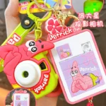 Official Licensed Patrick Star Bag Charm Keychain SpongeBob SquarePants PVC Cartoon Pendant