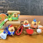 Creative Cartoon Capybara Sports Hand Rope Buckle Cute Bag Pendant Car Keychain