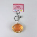 Oil-In-Water Shell Keychain With Mirror Kawaii Ocean Glitter Quicksand Bag Charm