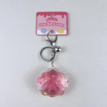 Oil-In-Water Shell Keychain With Mirror Kawaii Ocean Glitter Quicksand Bag Charm