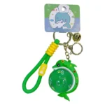 Cute Quicksand Marine Animal Acrylic Whale Keychain