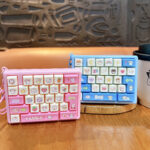 artifact keychain mini 26 grid keyboard fidget keychain cute ABS simulation keyboard bag charm kawaii pressable button stress relief toy pendant