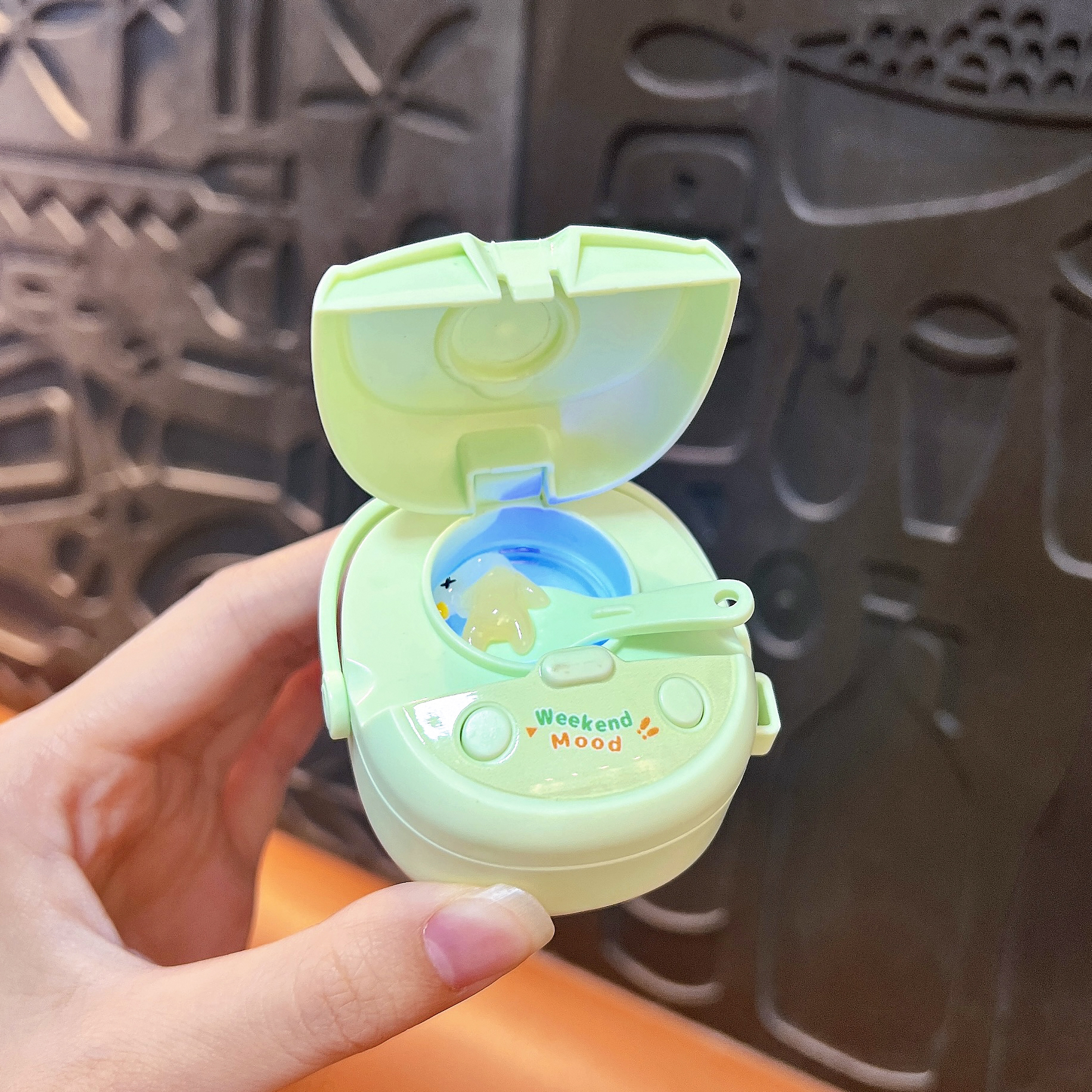 artifact keychain mini rice cooker uv roast duck keychain cute simulation kitchen bag charm kawaii toy pendant