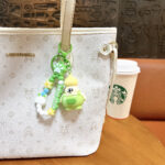 artifact keychain chubby explosive hair doll keychain cute PVC cartoon doll bag charm