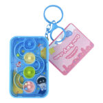 bag charm mirror heart mirror bag charm cute acrylic heart makeup mirror artifact keychain with lace bow and beads