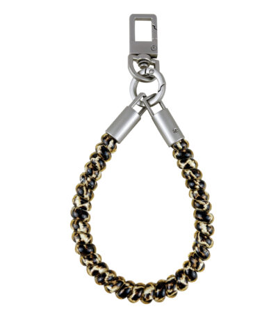 custom polka dot telephone cord keychain PVC coil phone strap wholesale